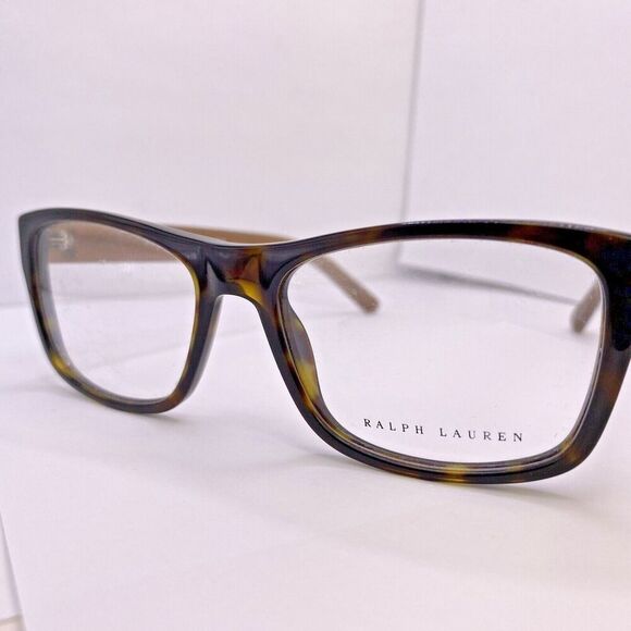 Ralph Lauren Eyeglasses Frame Authentic RL 6118 5003 52 [] 17 145 MM Tortoise - Picture 3 of 9